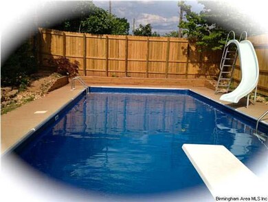 In-Ground Vinyl lined POOL, with 8' Privacy Fence.