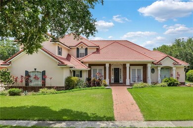 Tile roof and front porch