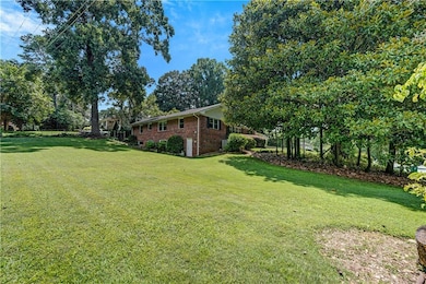 View of green lawn