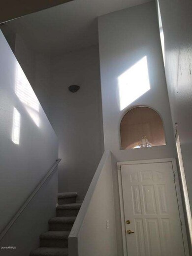 Looking at front door