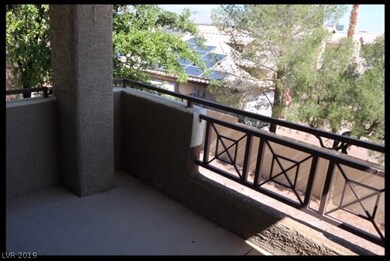 Walk our balcony with a storage closet.  Upstairs