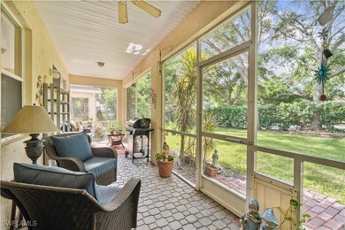 Sunroom / solarium featuring ceiling fan and a hea