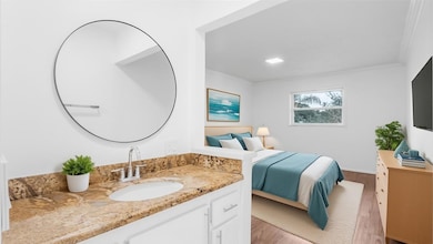 Large Primary with walk-in closet and en-suite- Virtually Staged.