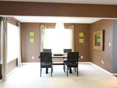 Dining Room. Check out the size of this Dining Room! Plenty of room for a side board and additional seating!