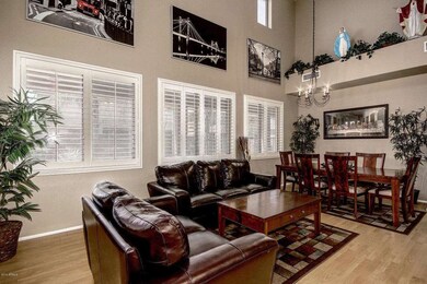 Family Room and Formal Dining Area