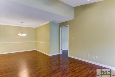 Spacious floor plan with designated dining area.