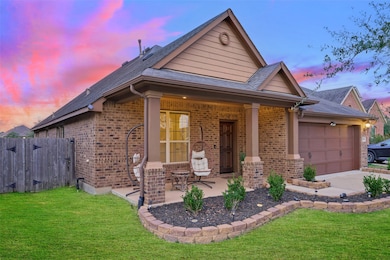 This home not only has a great front porch but it