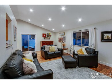 Patio access from the living room.