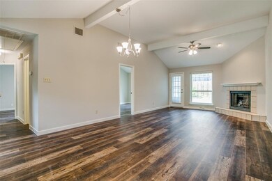 Open Dining and Living areas