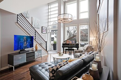 Two Story Living Room