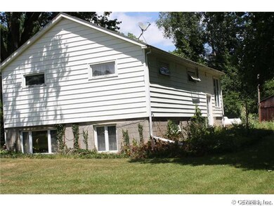 Exterior Front. Side view