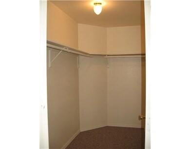 Master Bedroom. Walk-in closet.