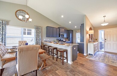 Enjoy the Rushmore's true open-concept design with