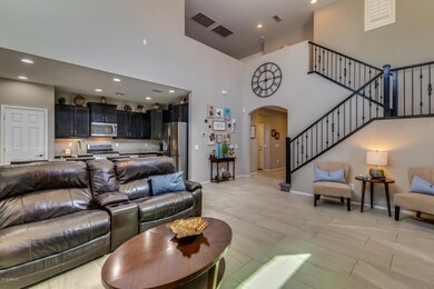 Great room toward stairs