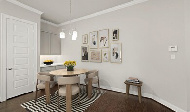 Cozy dining area