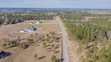 Aerial view with a rural view