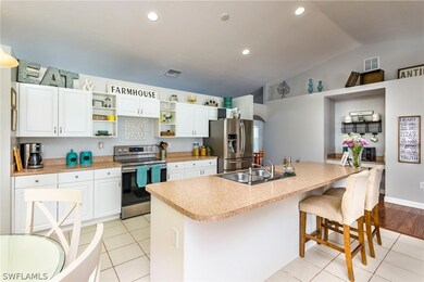 Beautifully done kitchen with lovely large center