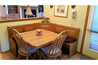 Kitchen. Custom kitchen nook!