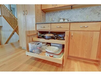 The large cabinets feature dovetailed, soft close 