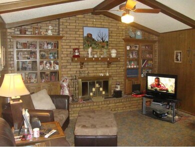 Fireplace in Large Family Room