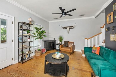 Entry living room
