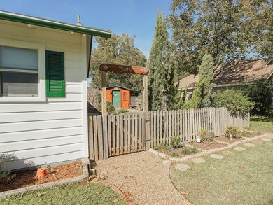 View of side of house entering the backyard!
