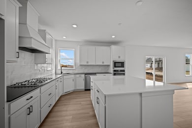 Spacious kitchen with plenty of storage!