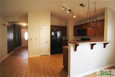Foyer and kitchen