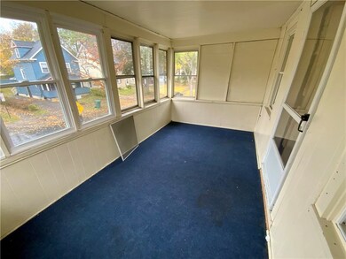 upstairs enclosed porch