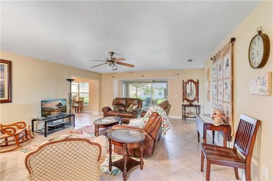 Large Great Room with EZ care tile on diagonal