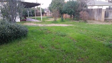 Large backyard