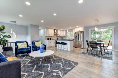 This is the PERFECT open concept family room with kitchen eating island (has power) and great for entertaining! Modern LED lighting throughout.