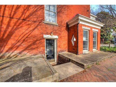 Entrance on 28th Street.  The Hill Cafe is across 