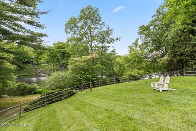 rear yard and lake