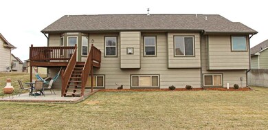 Rear View of Home and Deck