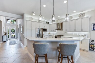 Bright and airy gourmet kitchen