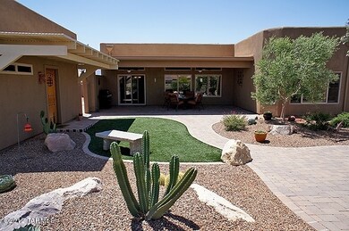 Back yard with Casita