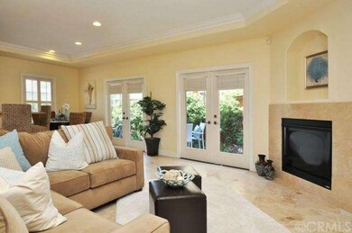 Fireplace and backyard access