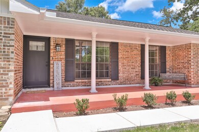 Large front porch to visit with family and friends