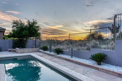 036_Private Backyard at Sunset