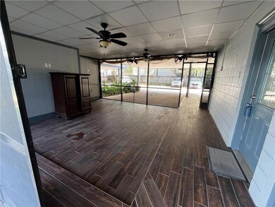 First floor screened in porch