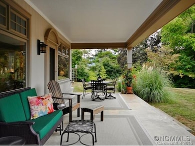 Front Porch Looking at Garden