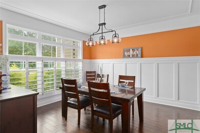 Dining Room ~ Plantation Shutters ~ Tons of Trim