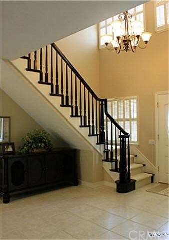 Entry way and stairs