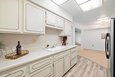 Kitchen with adjoining dining area