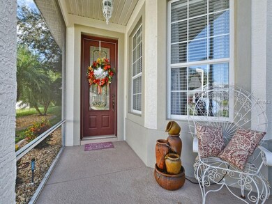 Sweet screened front porch-