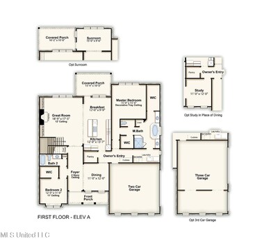 Bentley floor plan down