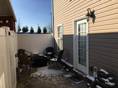 Enjoy your own private back patio.