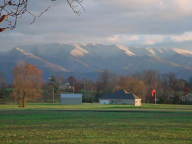 Early Snow Mountain View