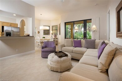 open to kitchen and sliders to lanai